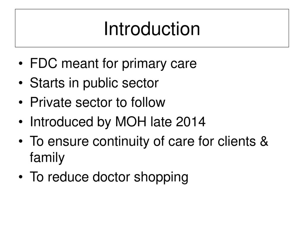 Family Doctor Concept In Klinik Kesihatan Putrajaya Presint Ppt Download