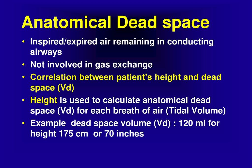Dead-air space Meaning 