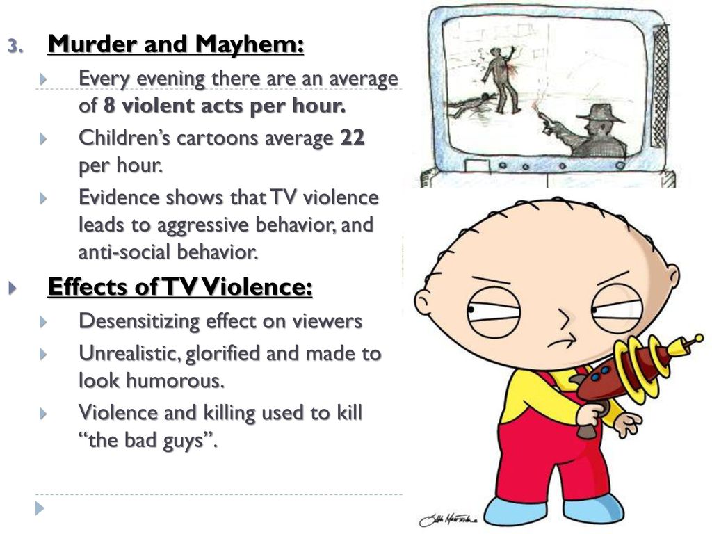 Effects of TV Violence: