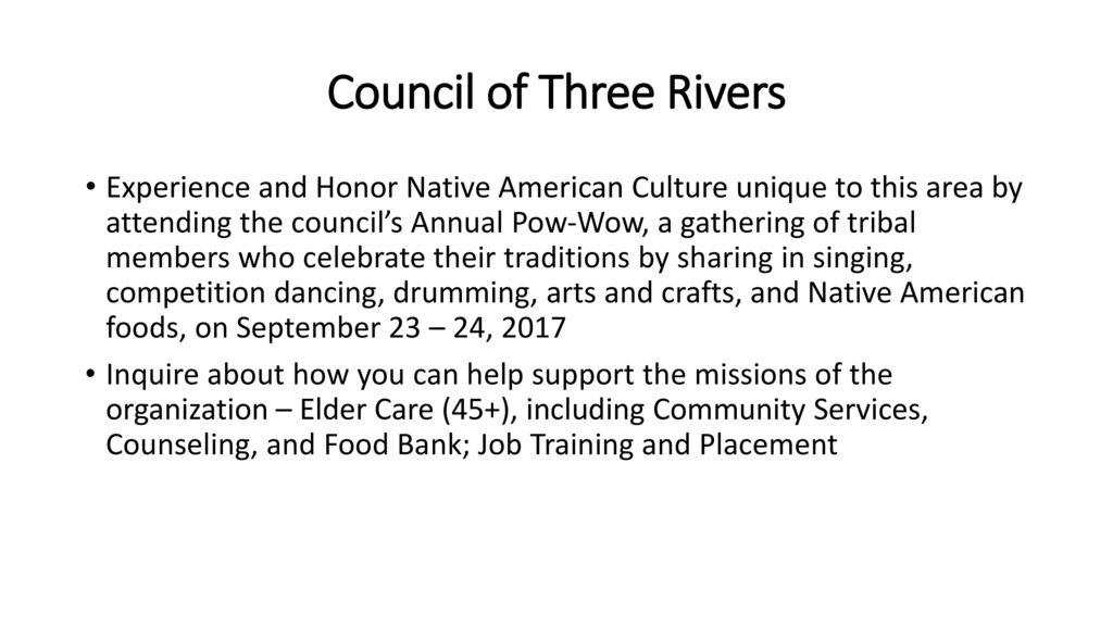 Council of Three Rivers