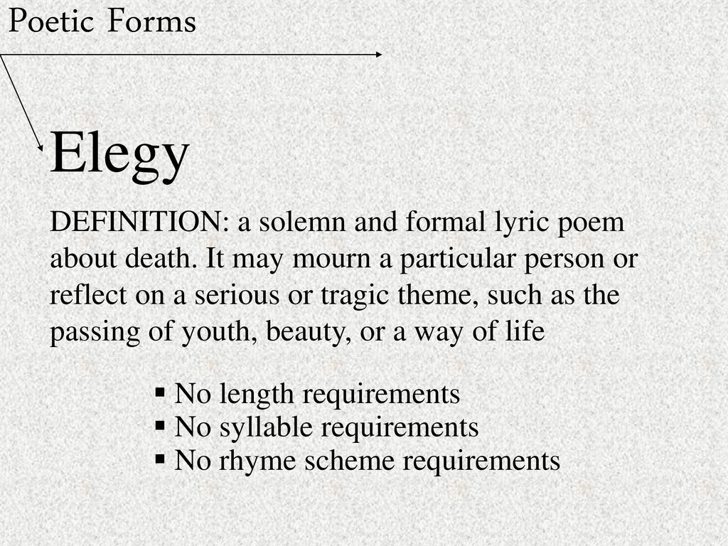 What Is An Elegy?Definition And Examples College Of, 42% OFF