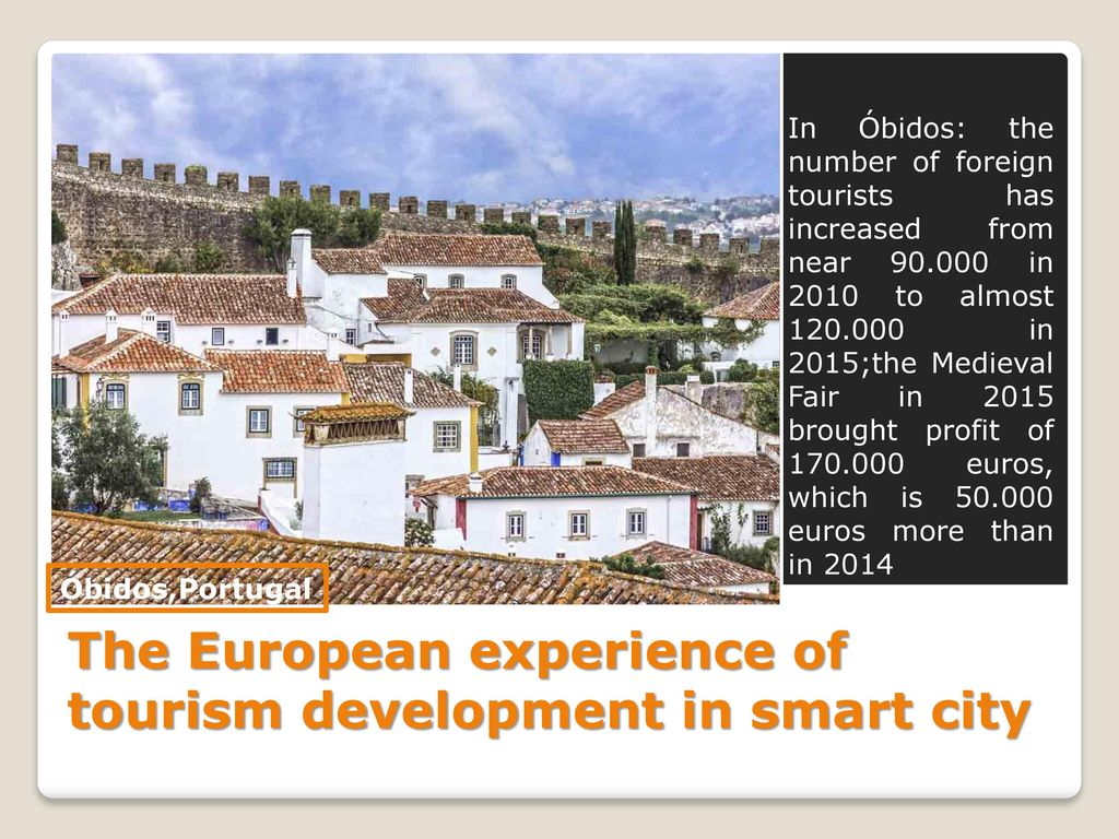 The European experience of tourism development in smart city
