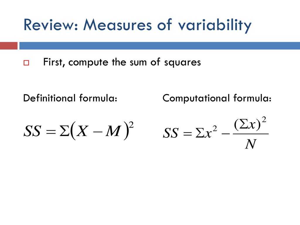 Variability. - ppt download