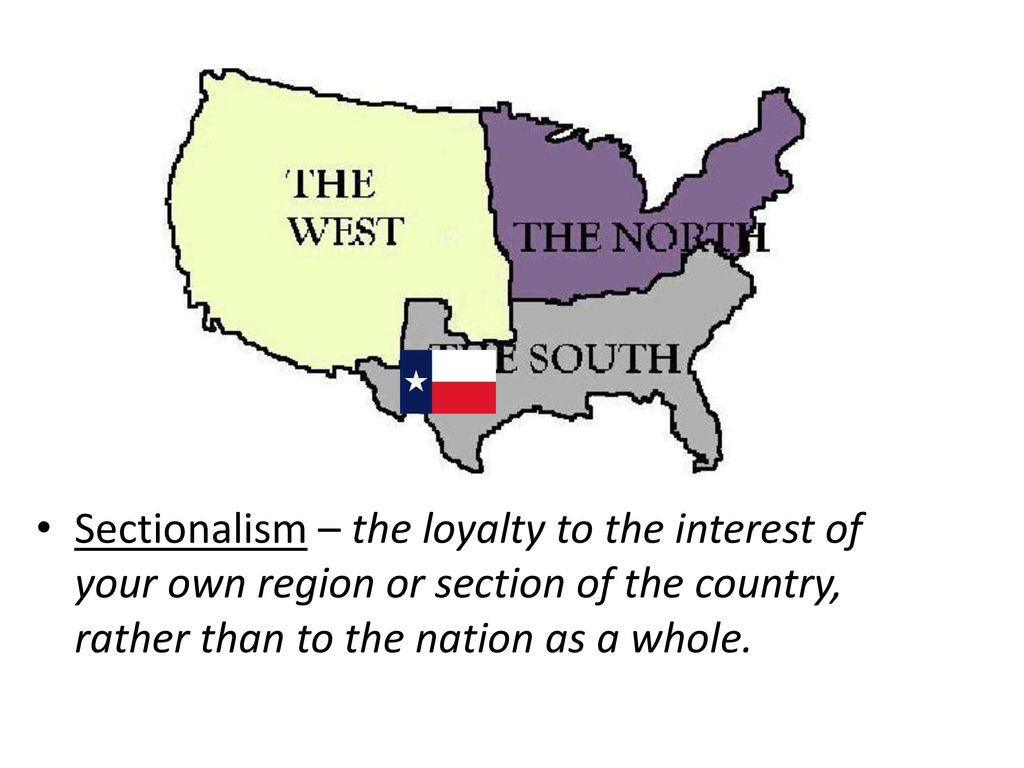 sectionalism us history
