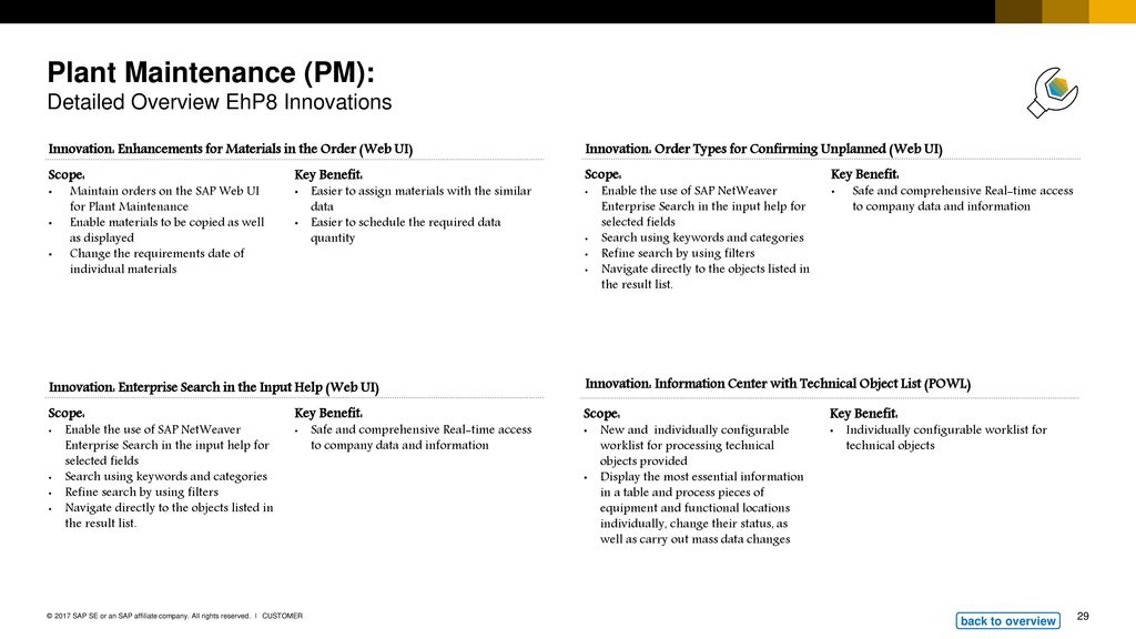 What is new in Enhancement package 8? - ppt download