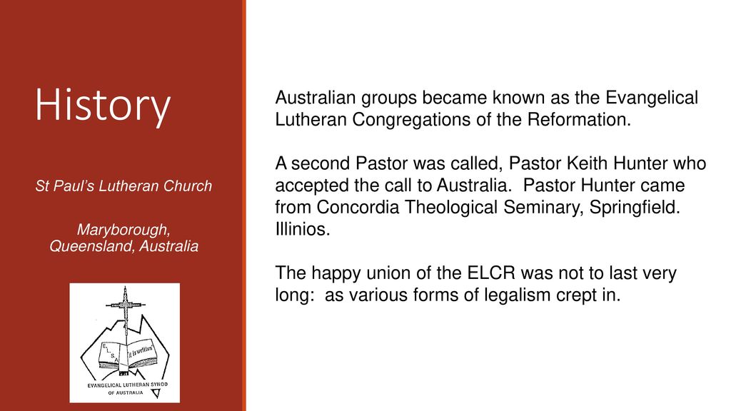 Confessional Evangelical Lutheran Conference Grimma Germany Ppt Video Online Download