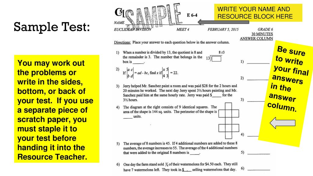 Continental Math League - Ppt Video Online Download