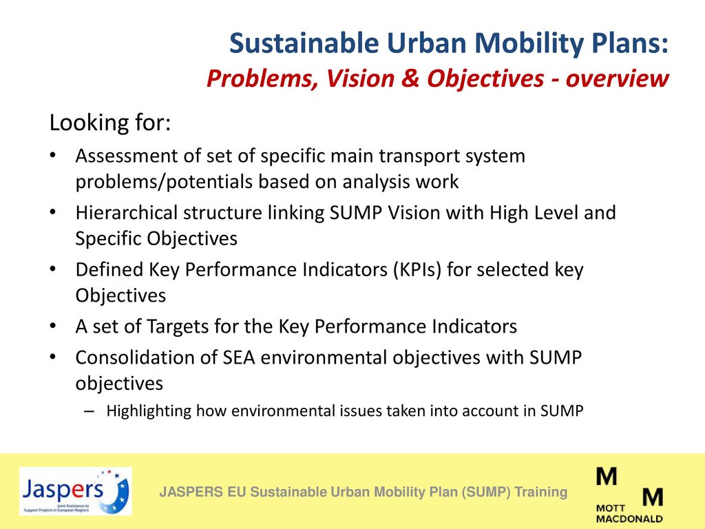 Sustainable Urban Mobility Plans: SUMP Problem Analysis: - Ppt Download