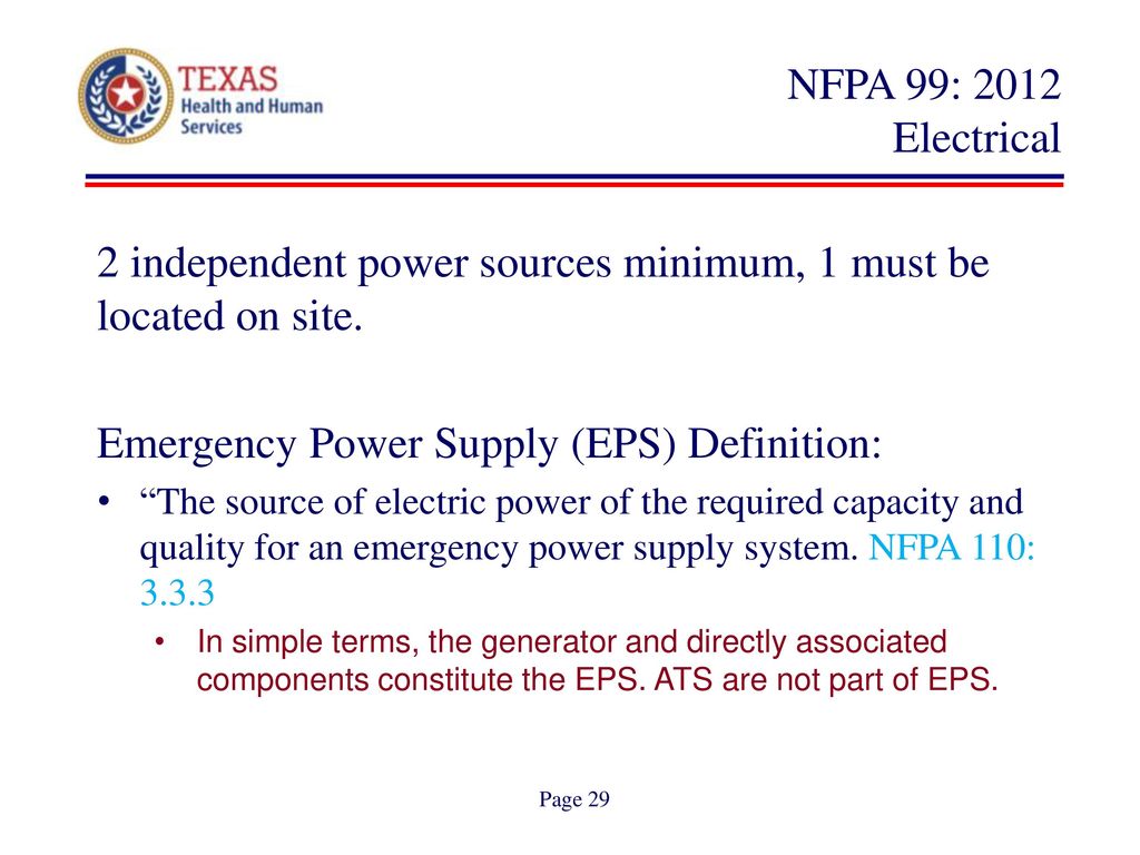 NFPA 110 Classification of Emergency Power Supply Systems (EPSSs) - Curtis  Power Solutions