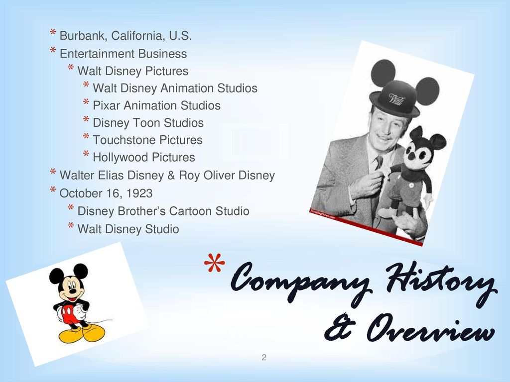 Walt Disney ppt download
