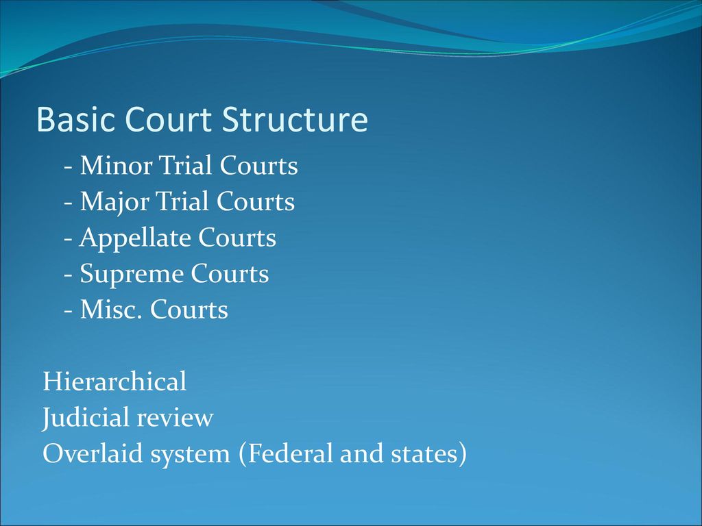 The Judicial System Rarely has any public institution been held in