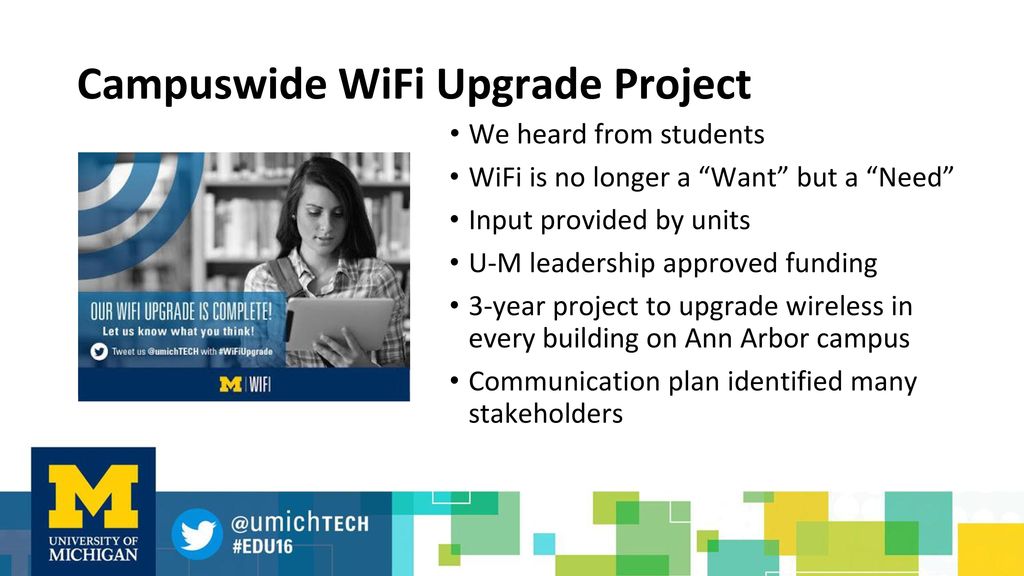 Campuswide WiFi Upgrade Project