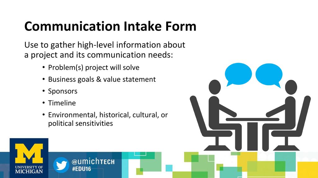Communication Intake Form
