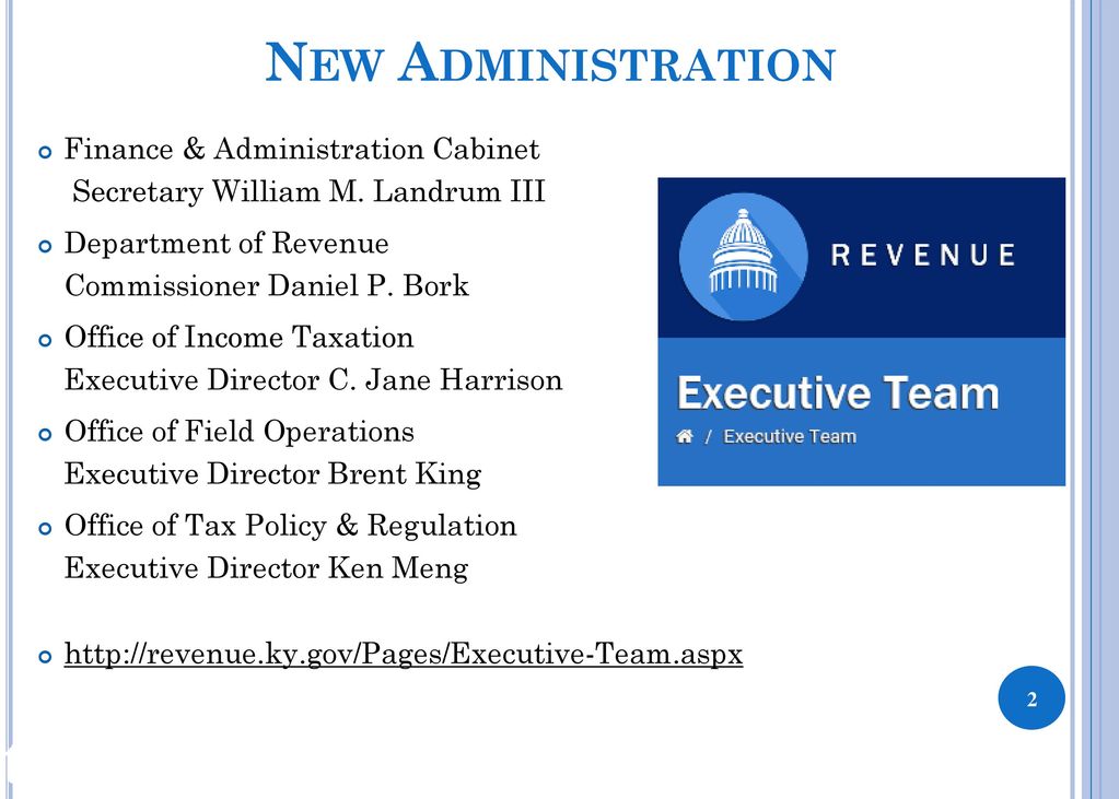 New Administration Finance Administration Cabinet Ppt Download