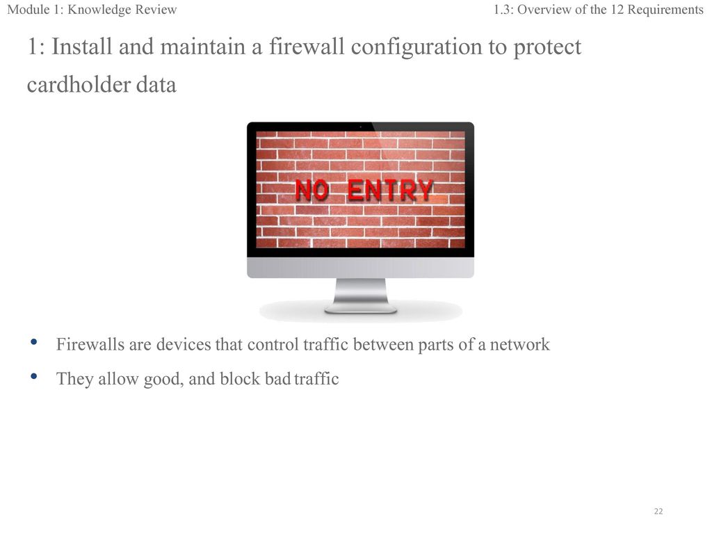 PCI DSS Training Practitioner Day One. - ppt download