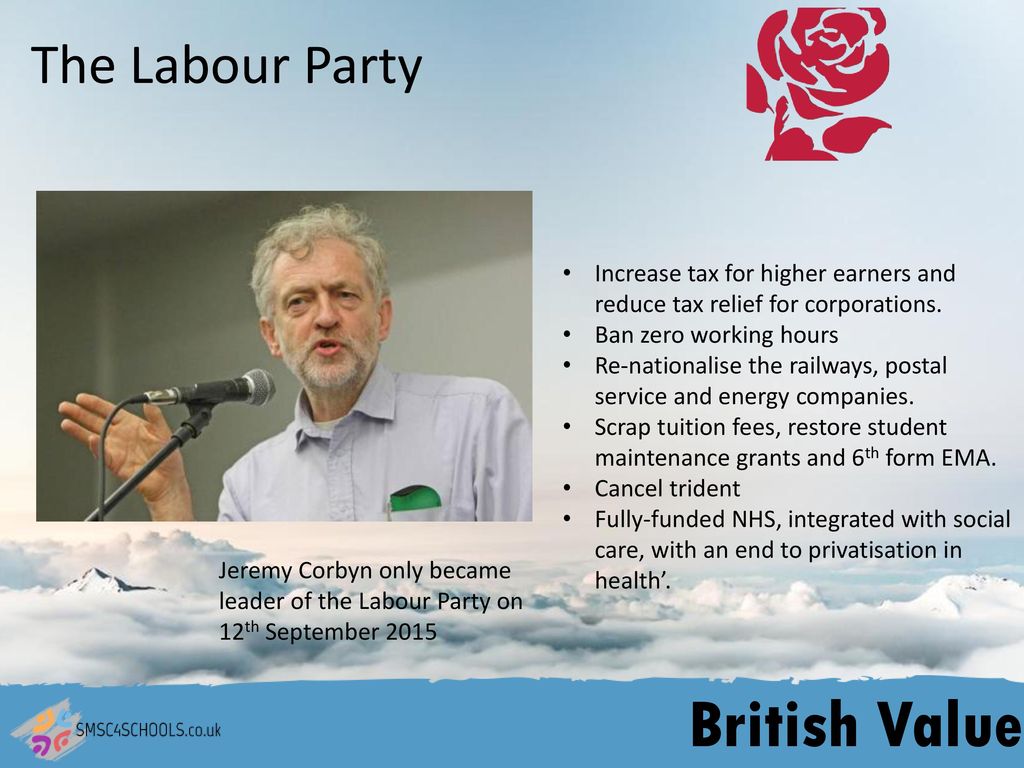 British Values The Labour Party