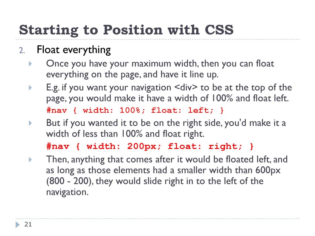 Cascading Style Sheets for layout - ppt download