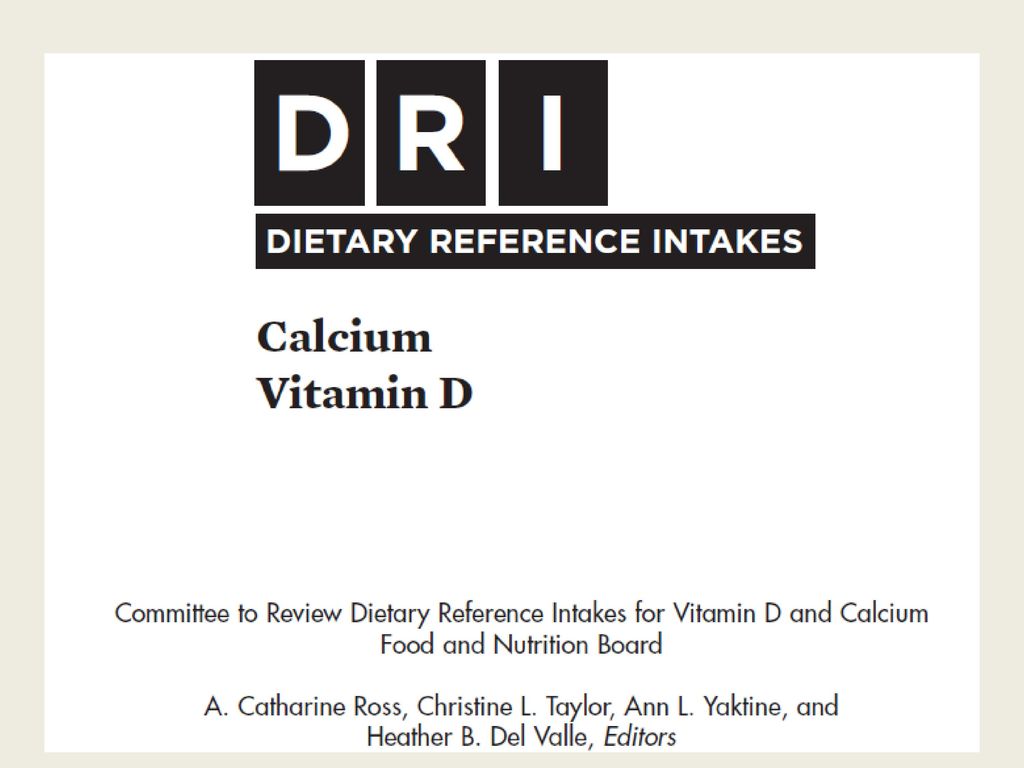 Adult Vitamin D Guidelines Ppt Download Adult Vitamin D Guidelines Ppt Download