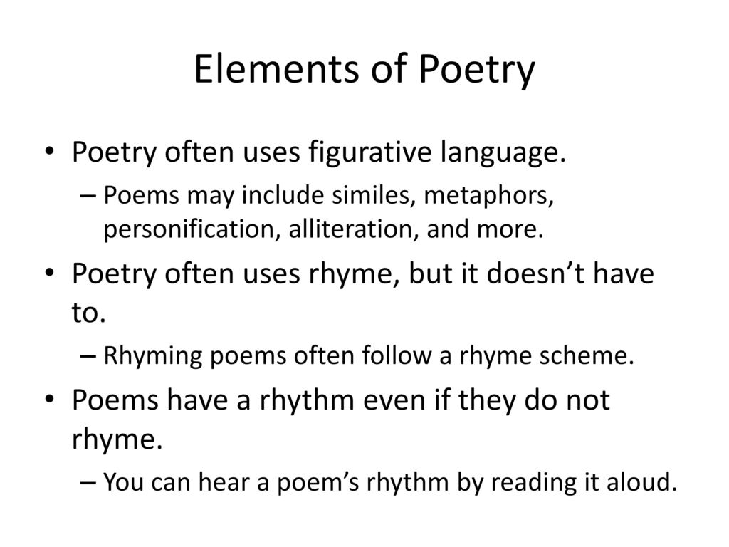 What is Poetry? Created by. - ppt download