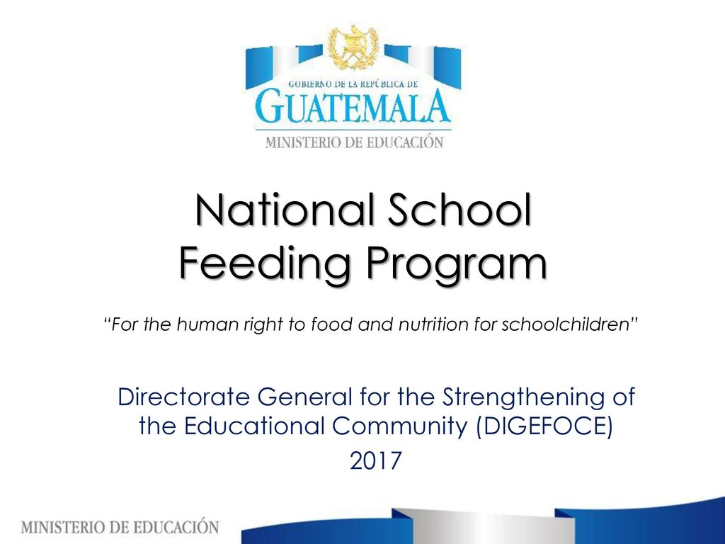 National School Feeding Program