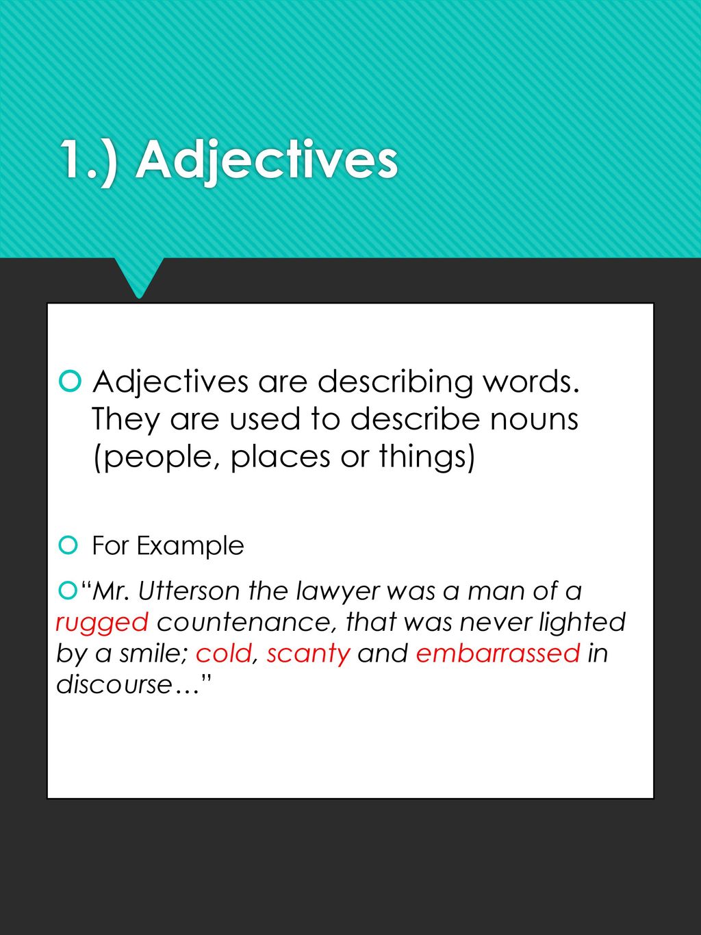 English Language Terminology Homework Booklet Ppt Download