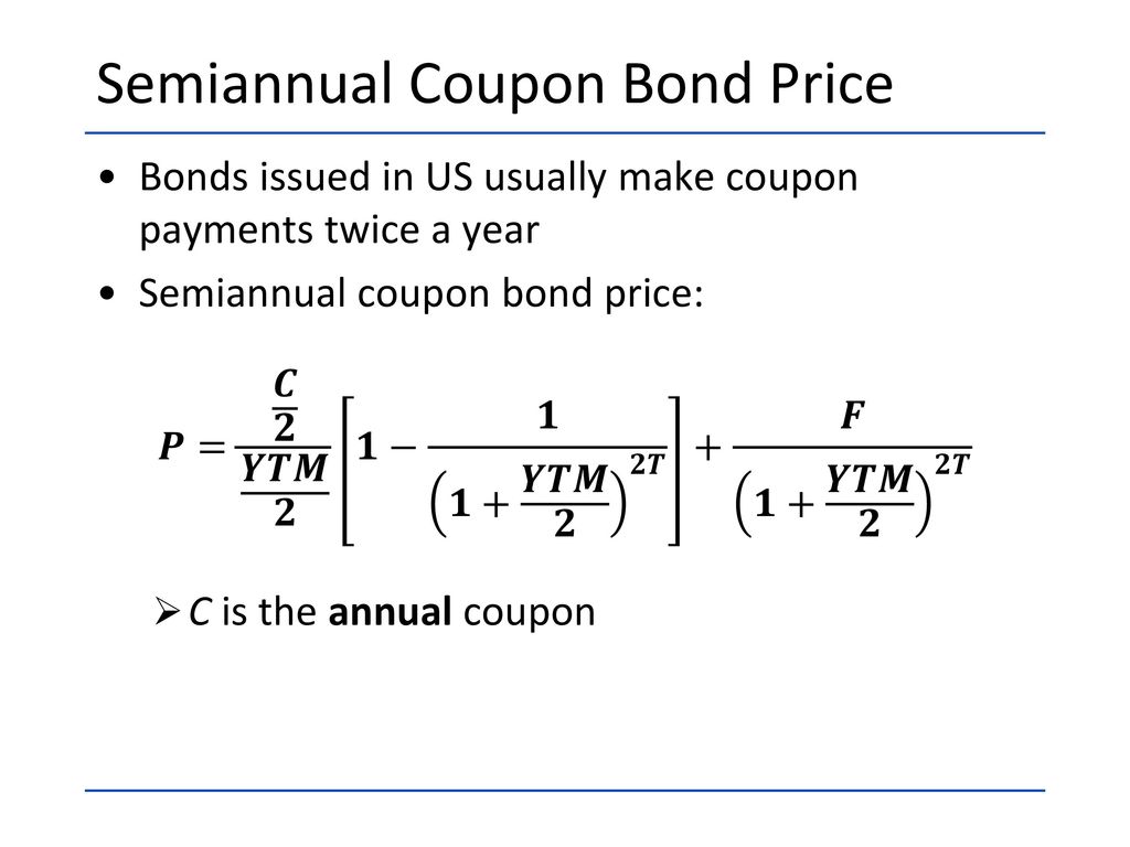 Bond prices. Semi Annual coupon Bond. Bond Price Formula. Price of Bond формула. Bond Valuation Formula.