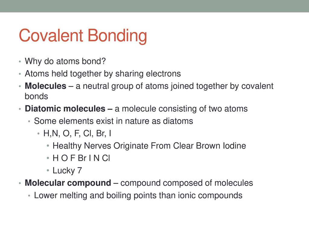 28+ Chapter 8 Covalent Bonding
