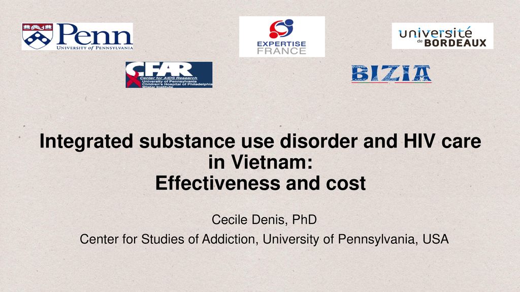 Center for Studies of Addiction, University of Pennsylvania, USA