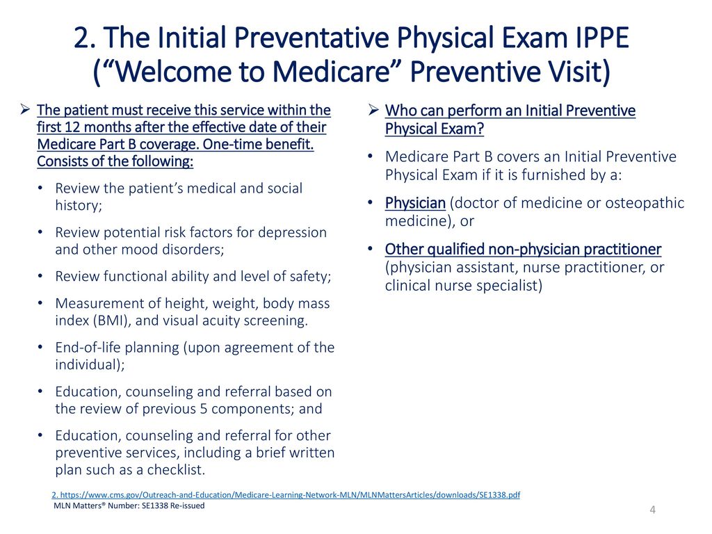 Medicare Wellness Visits For Fqhcs Ppt Download