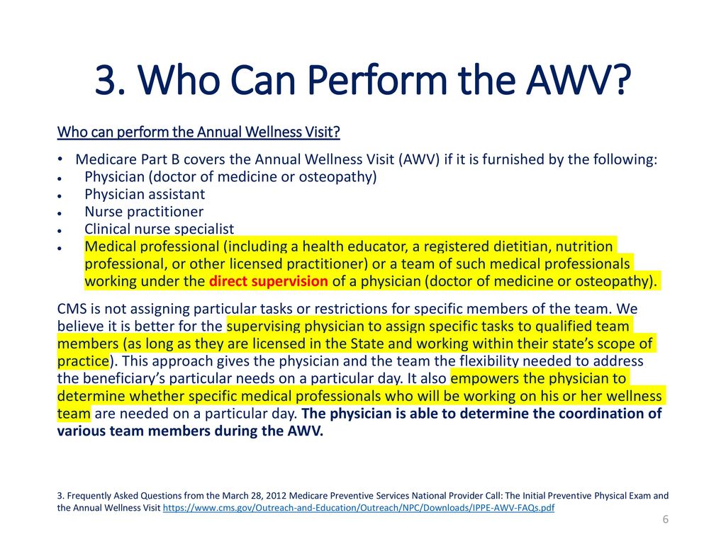 Medicare Wellness Visits For Fqhcs Ppt Download