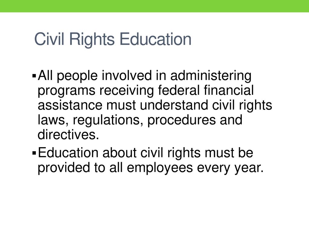 Civil Rights Education