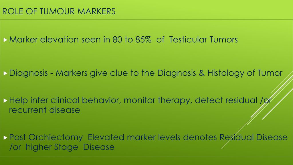 Principles of treatment in Testicular tumors - ppt download
