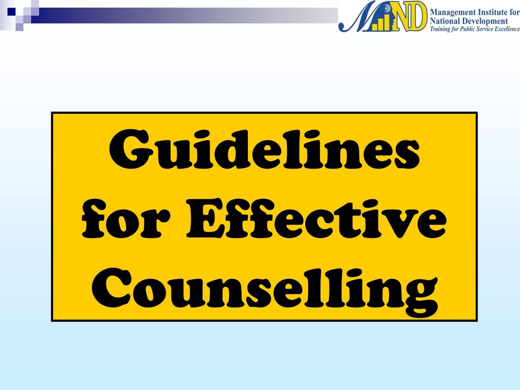 counselling in hrm ppt