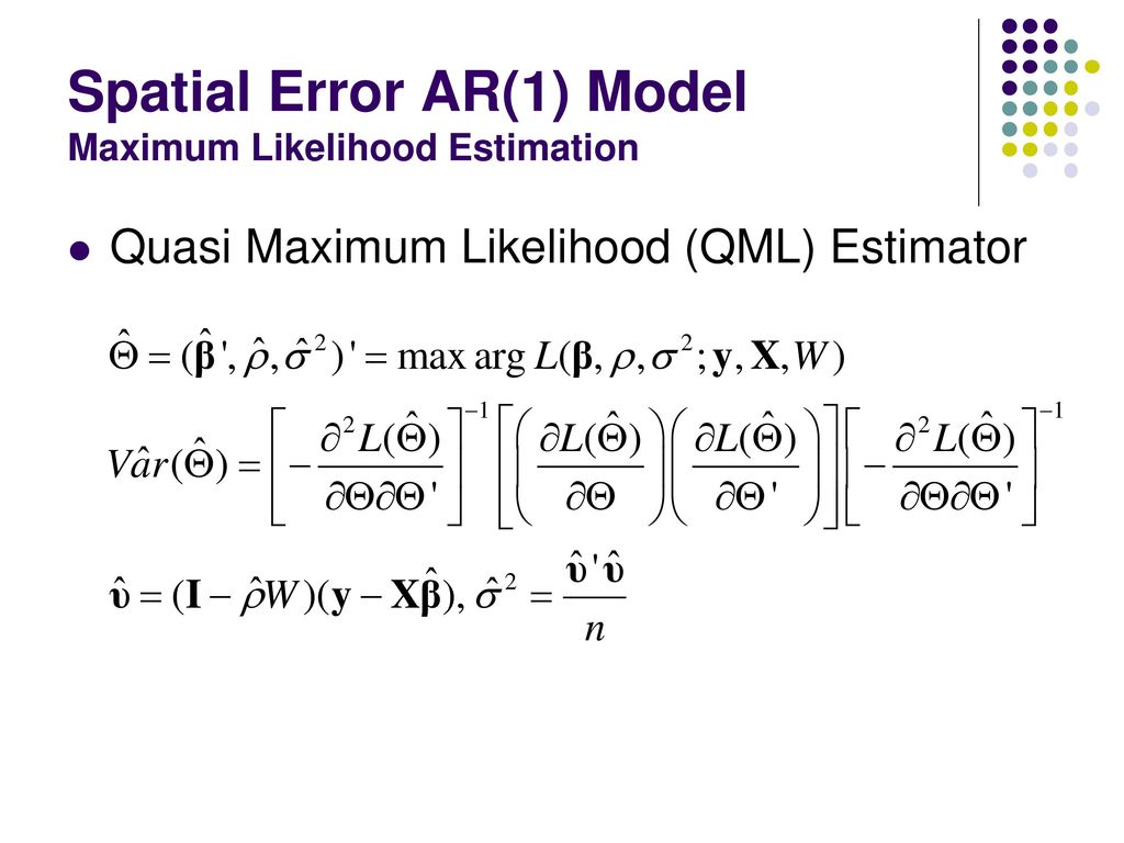 Spatial Econometric Analysis Ppt Download Spatial Econometric Analysis Ppt Download
