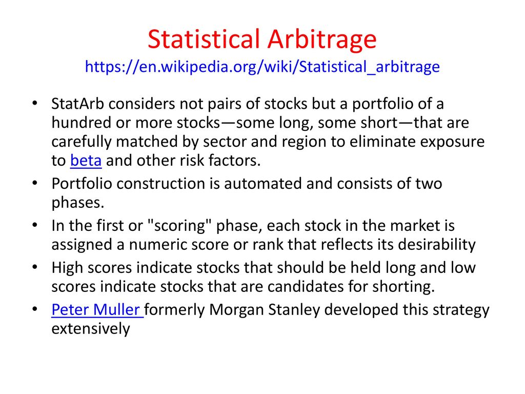 Arbitrage and Leverage John Rundle Econophysics PHYS ppt download