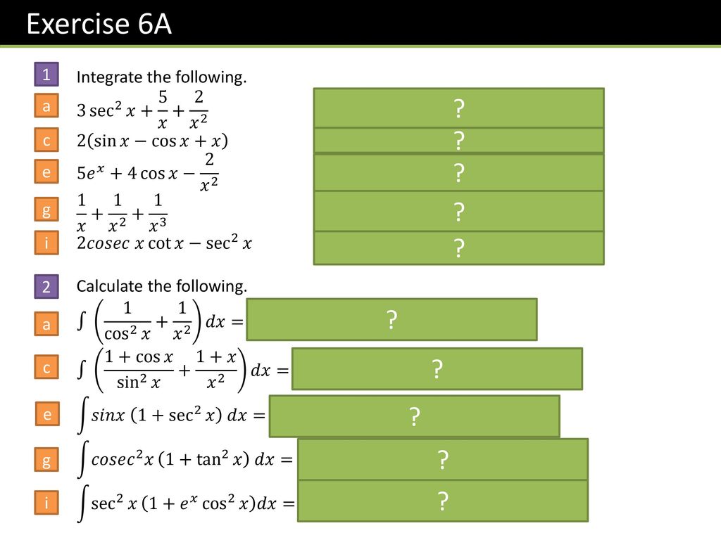 C4 Chapter 6 Integration Ppt Download