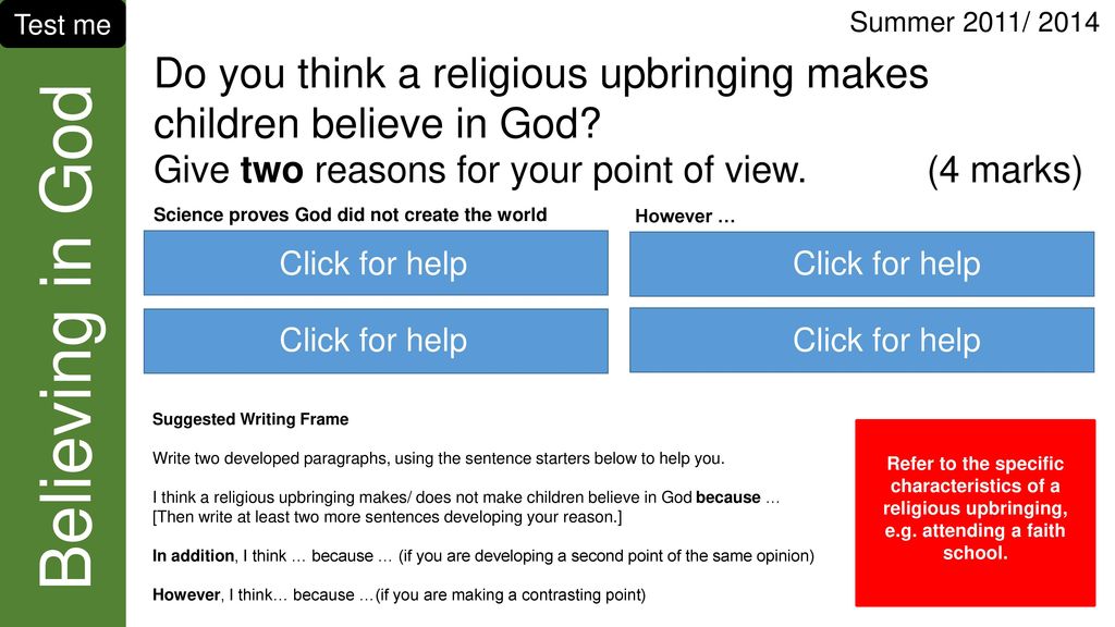What Do You Think Question B Asks For Your Opinion On The - 