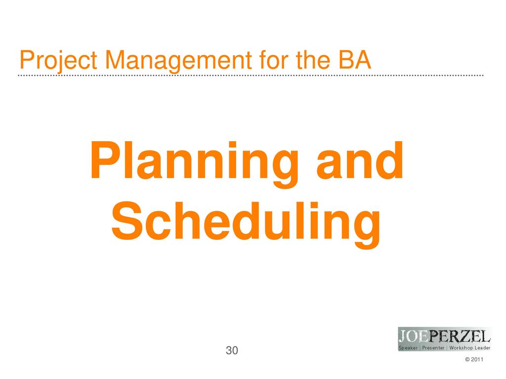 Project Management For The BA – The Minimum You Need To Know To Thrive ...