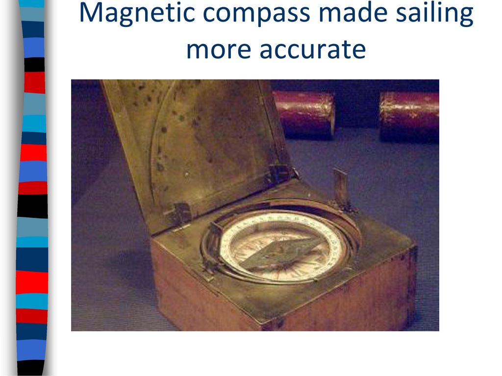 Magnetic compass made sailing more accurate