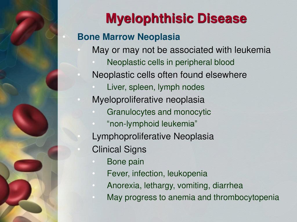 Myelophthisic Disease