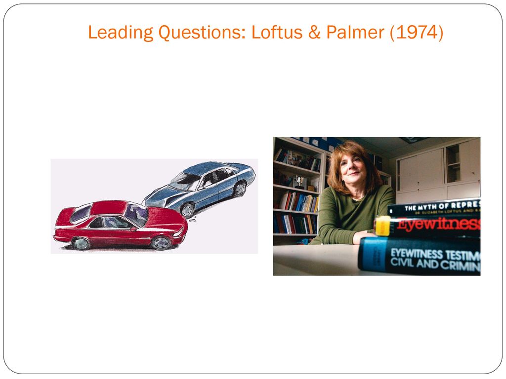 Key Study: Leading questions and the misinformation effect -  the car crash  study (Loftus and Palmer, 1974)