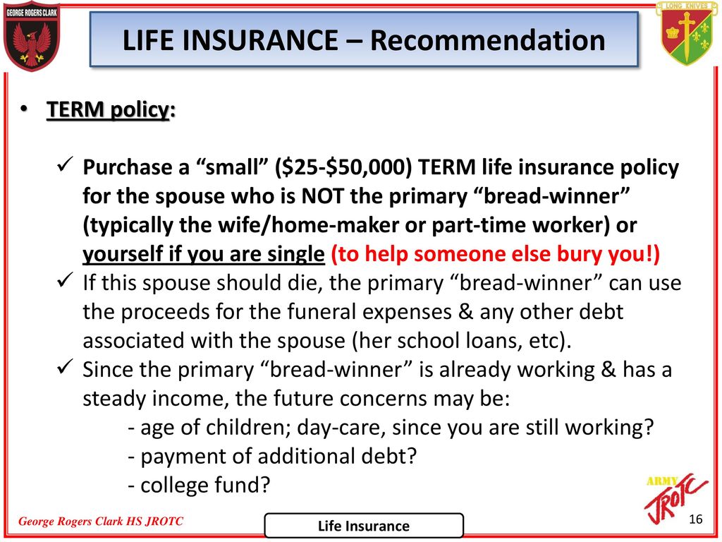 Life Insurance Do We Need It Ppt Download