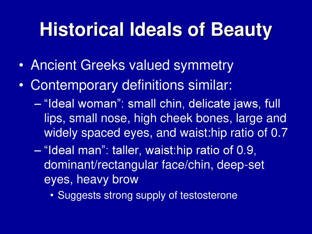 Ideals Of Beauty And Body Modification. - Ppt Download