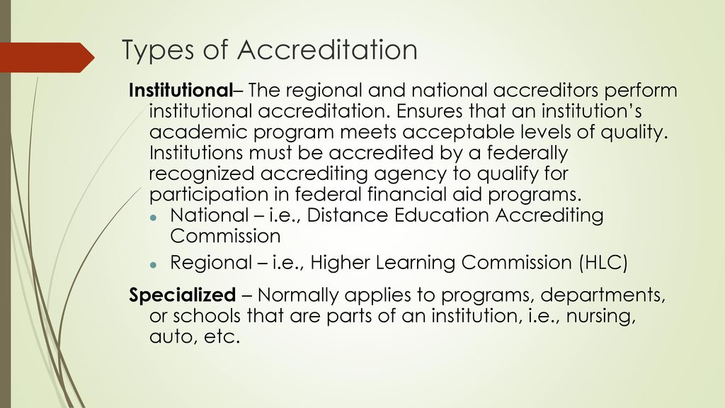 Using VE-135 Data And Other CCCS Data To Prepare For Accreditation ...