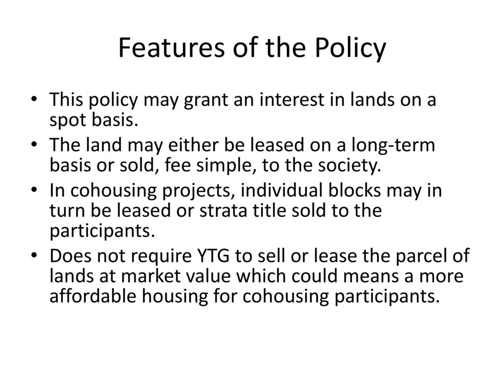 Co housing In Mount Lorne Ppt Download co-housing-in-mount-lorne-ppt-download