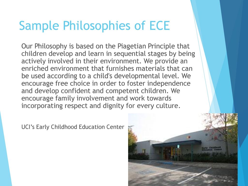 Sample Philosophies of ECE