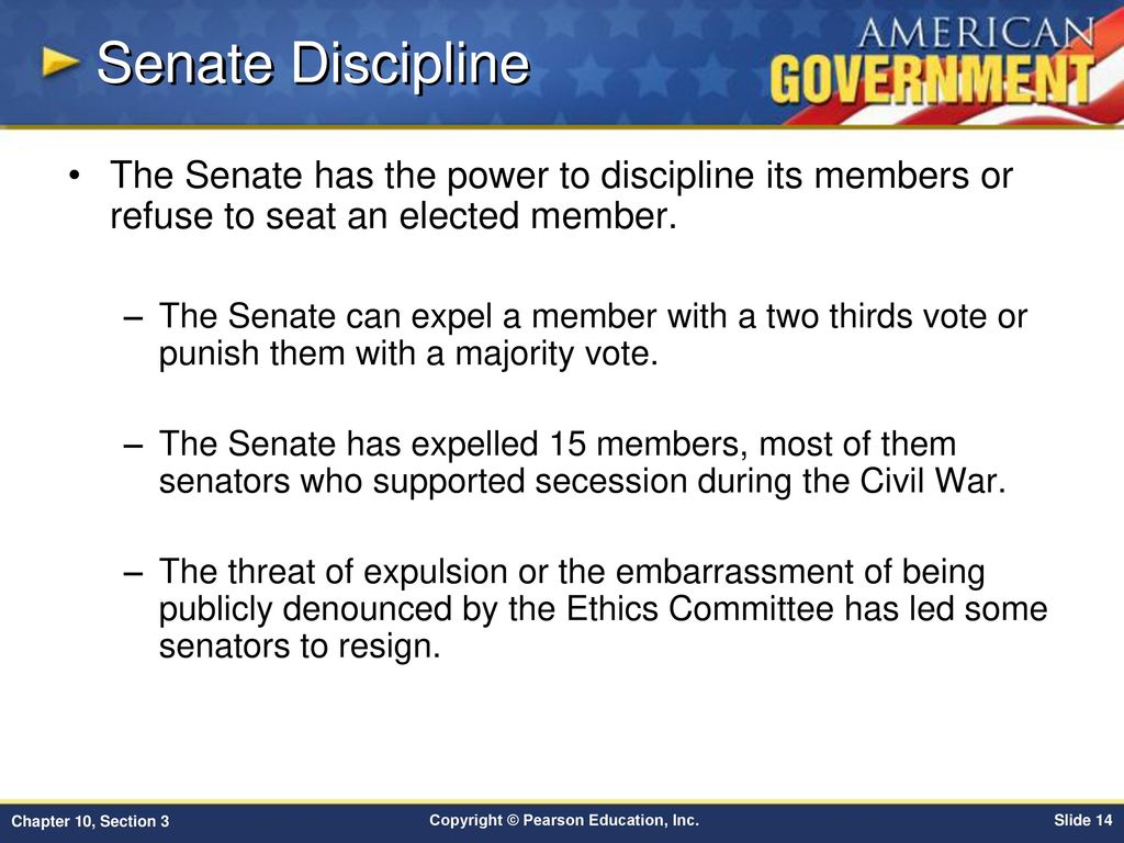 Chapter 10 congress section 3 ppt download
