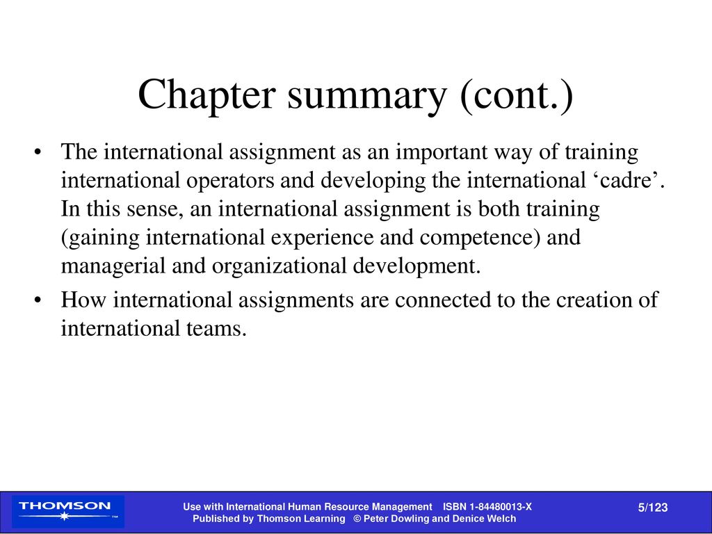 Summary, Service Operations, Chapter 1 - 12 - Chapter 1: Migration, in the industrialized nations - Studeersnel