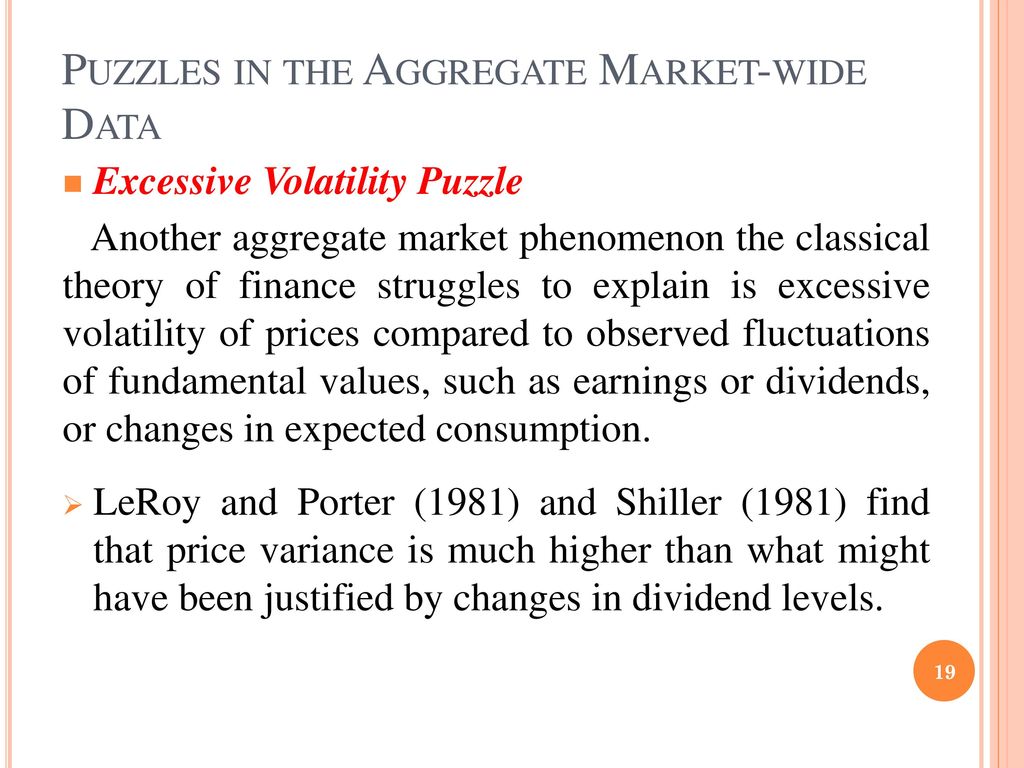 Market-Wide Anomalies - ppt download