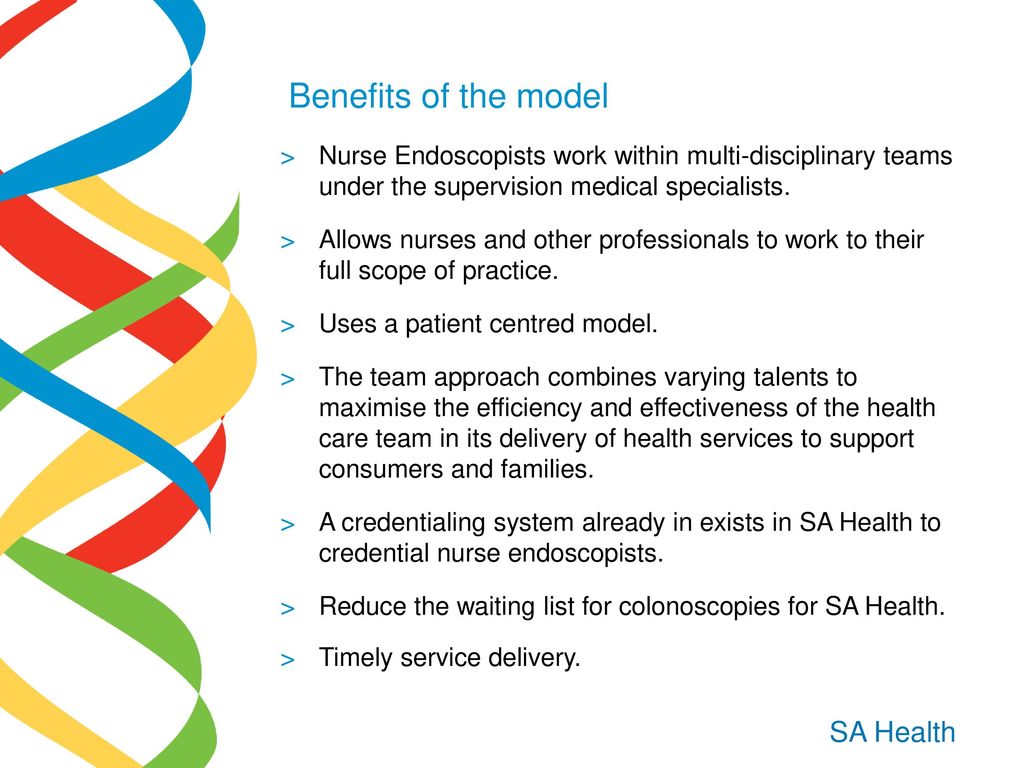 Nurse Endoscopist New Model Of Care Colonoscopy Ppt Video